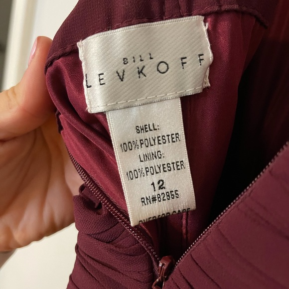 Bridesmaid/ Formal Dress Maroon - Picture 4 of 4